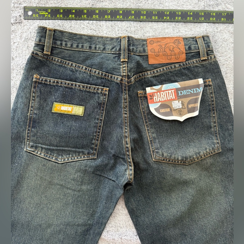 Habitat Men's Dark Blue Relaxed Jeans